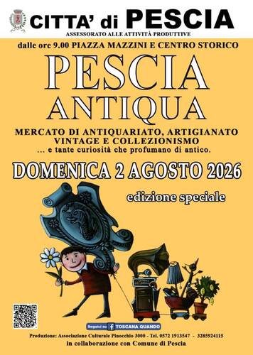 Locandina Pescia antiqua