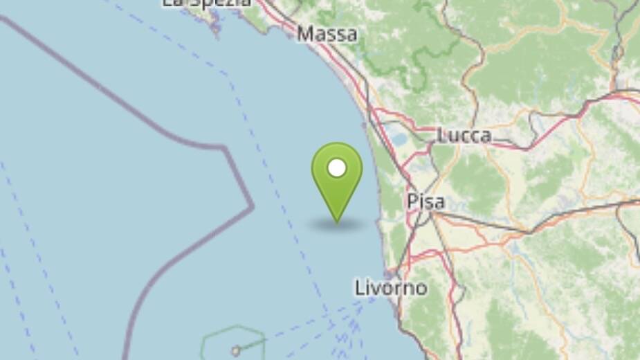 Avvertito anche in Versilia terremoto di magnitudo 3.7