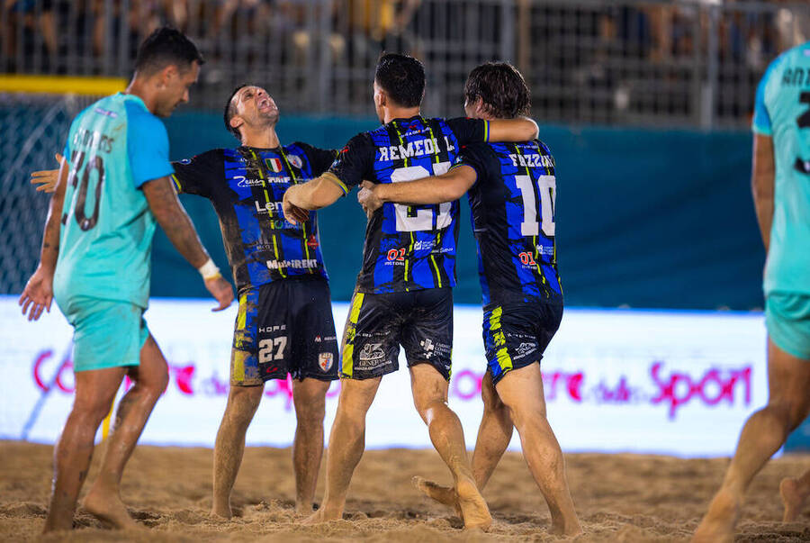 Lenergy Pisa beach soccer vince il secondo scudetto