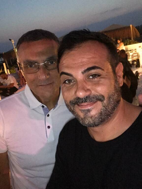 Beppe Bergomi ospite della domenica sera del Beach Club del Cinquale