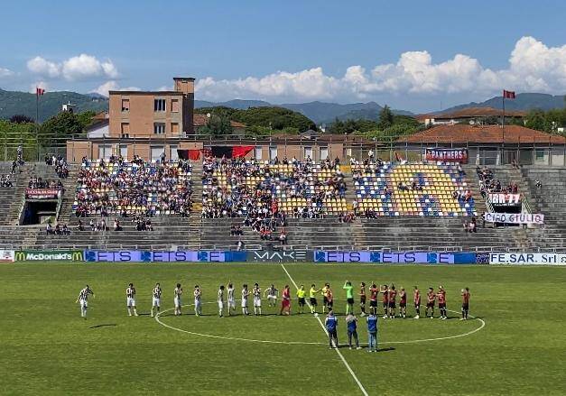 La Lucchese chiude il campionato con una vittoria: battuto il Fucecchio 3-0