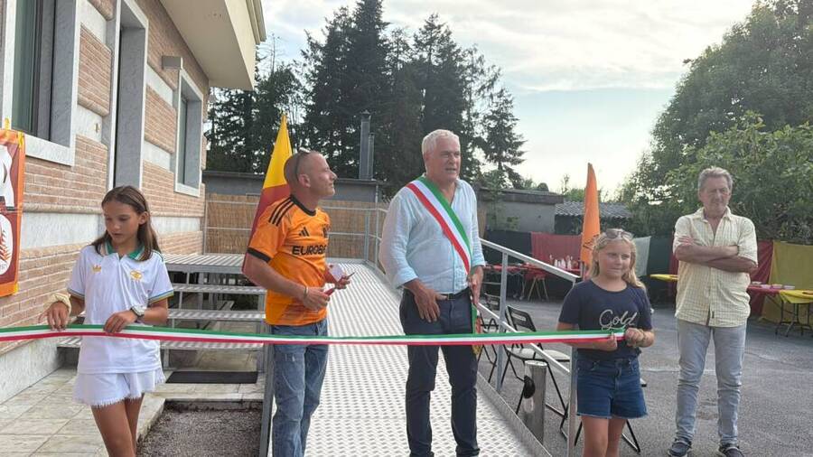 Inaugurato il Roma Club Versilia: Pierucci socio onorario
