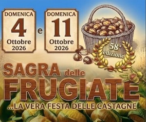 Sagra delle Frugiate a Vellano 4 e 11 ottobre 2026