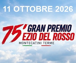 75° edizione Gran Premio del Rosso a Montecatini Terme