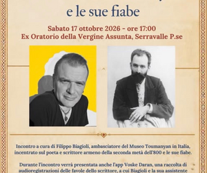 Serravalle Pistoiese celebra la cultura armena: l'artista Filippo Biagioli racconta il poeta Hovhannes Toumanyan