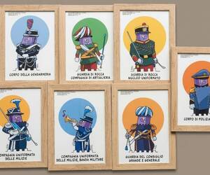 Un artista di Barga per i carabinieri di San Marino