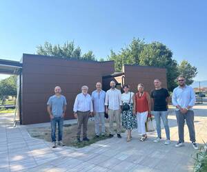 Capannori, il sopralluogo della commissione lavori pubblici al centro sportivo di Lammari